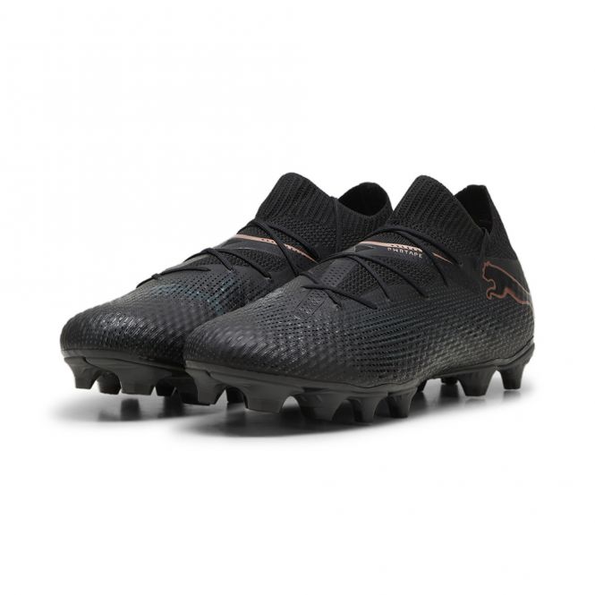 Puma FUTURE 7 PRO FG/AG Fussballschuh - black copper rose