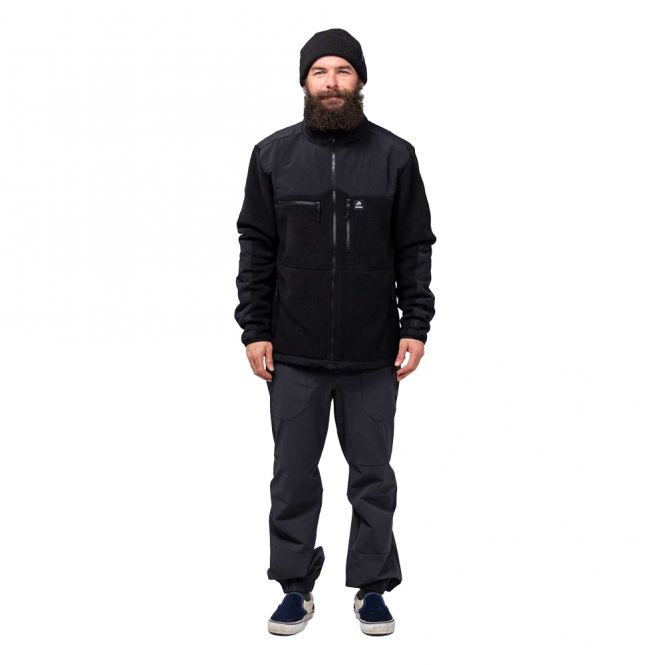 Jones Base Camp Recycled Fleecejacke - black 2024