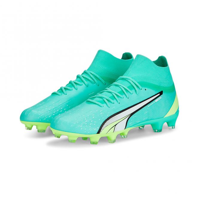 Puma ULTRA PRO FG/AG Fussballschuh - türkis grün