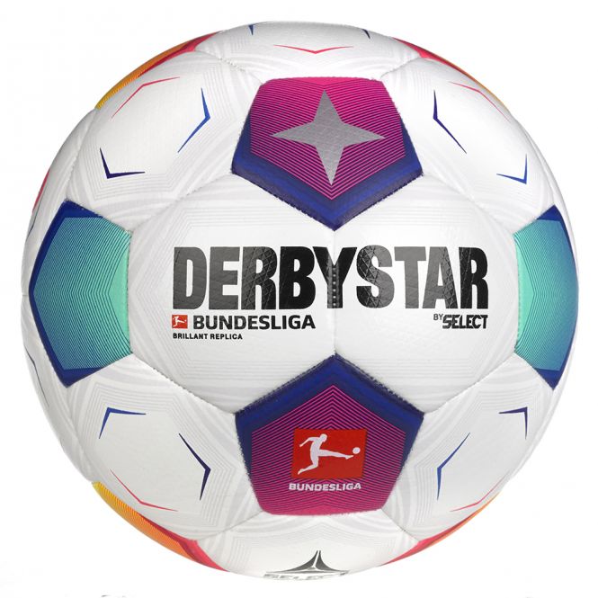 DERBYSTAR BUNDESLIGA BRILLANT REPLICA V23 Fussball - Gr.5, 430gr.