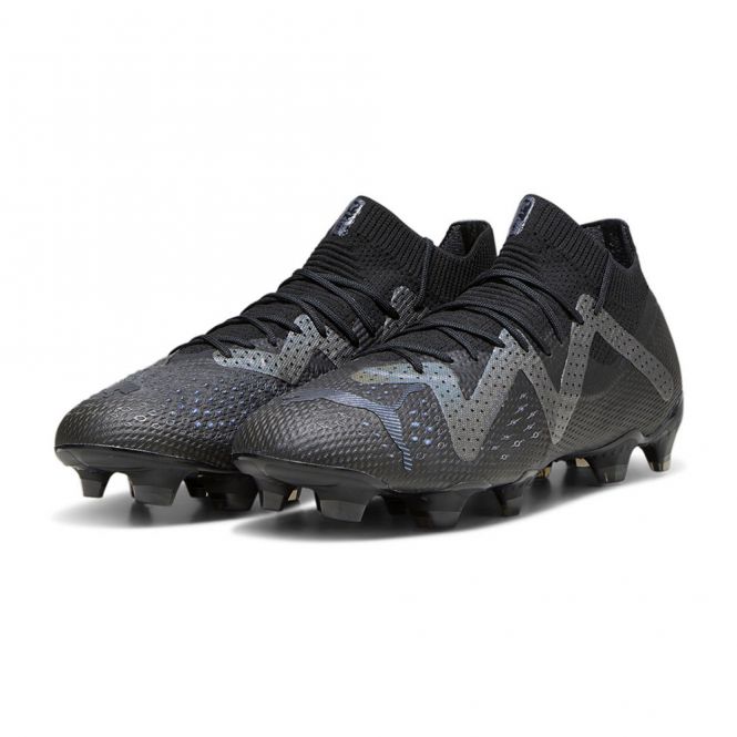 Puma FUTURE ULTIMATE FG/AG Fussballschuh - black silver