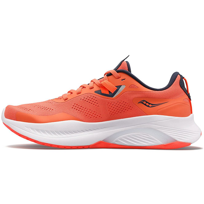 saucony Guide 15 Damen Laufschuh - neon orange