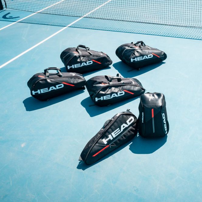 Head Tour Team Racquet Bag Tennistasche 9R BKOR 2023