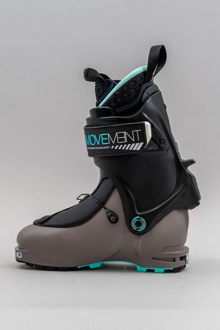 Movement Freetour Damen Tourenskischuh - grey black turquoise