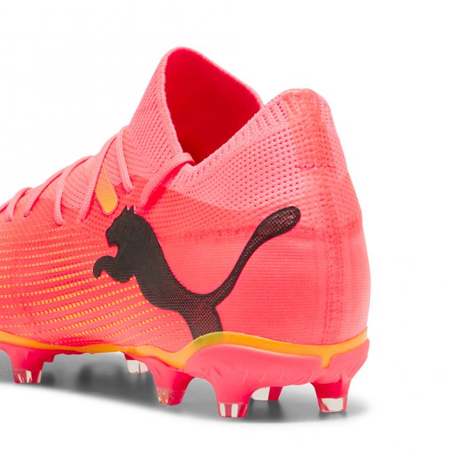 Puma FUTURE 7 MATCH FG/AG Fussballschuh - Sunset Glow/Black Sun Stream