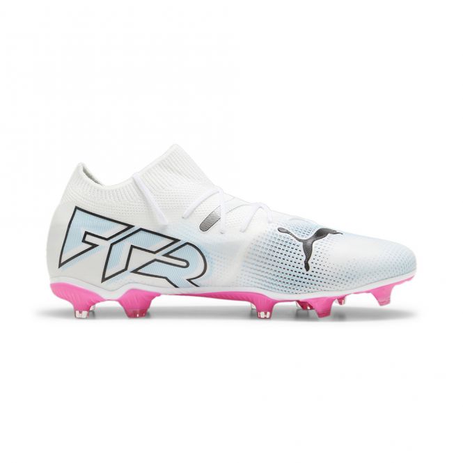 Puma FUTURE 7 MATCH FG/AG Fussballschuh - white poison pink