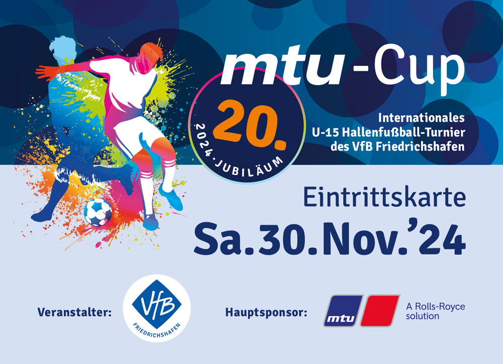 Tickets für den 20. MTU-CUP am 30.11 und 01.12.24