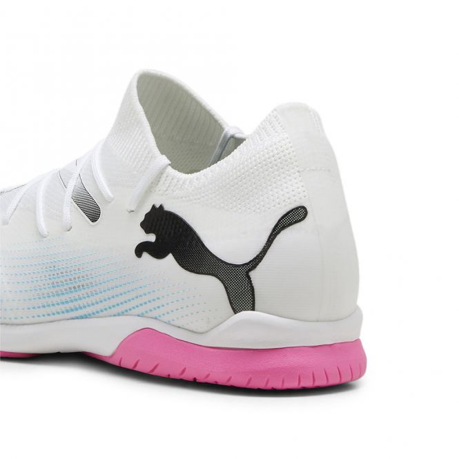 Puma FUTURE 7 MATCH IT Hallenschuh - white poison pink