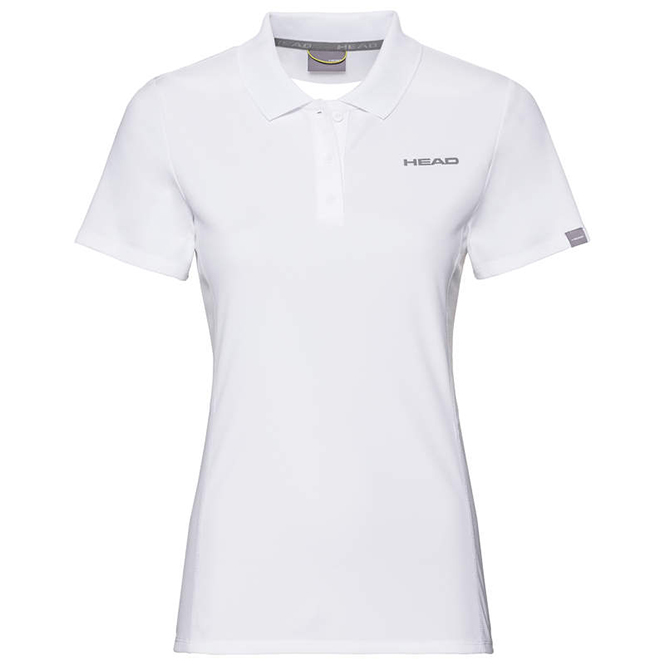 Head Club Tech Polo Damen - weiss