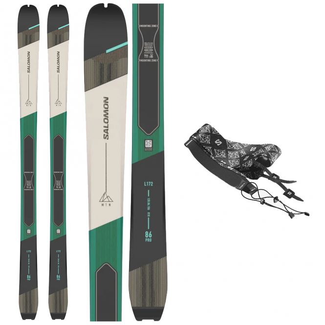 Salomon MTN 86 W PRO + Skins (Tourenski-Set)