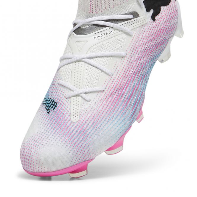 Puma FUTURE 7 ULTIMATE FG/AG WN's Damen Fussballschuh - white poison pink