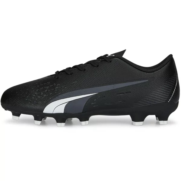 Puma ULTRA PLAY FG/AG Jr. Fussballschuh - schwarz weiss