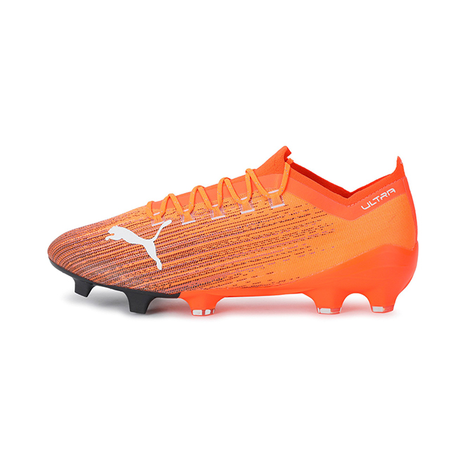 Puma ULTRA 1.1 FG/AG Fussballschuh shocking orange schwarz