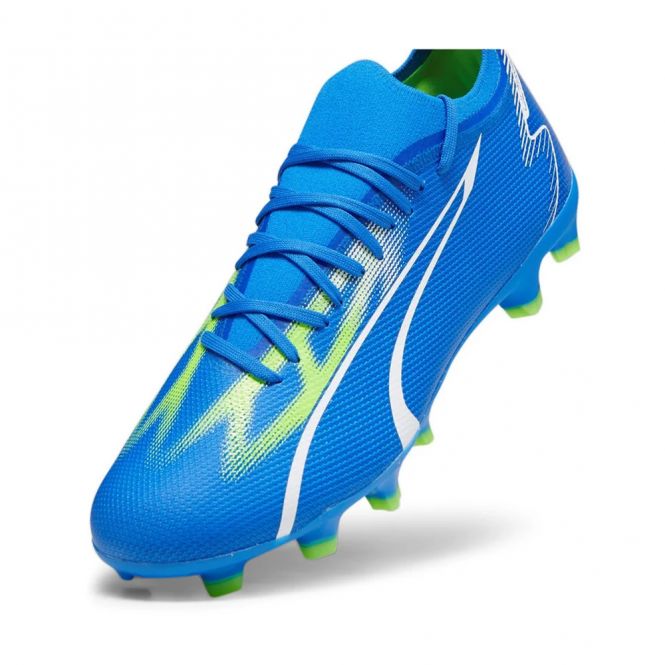 Puma ULTRA MATCH FG/AG Fussballschuh - blue pro green