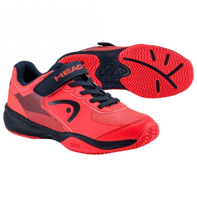 Head Sprint Velcro 3.0 Kinder Tennisschuh - Rot 2023