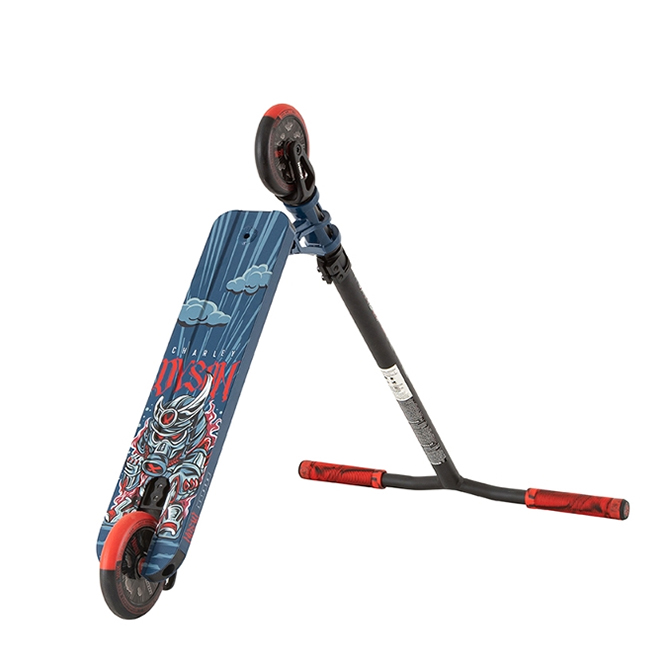 MADD GEAR MGP MGX Pro Stunt-Scooter (Charley Dyson Edition) - Dark Navy, Rot