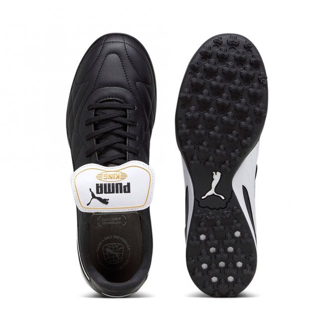 Puma KING TOP TT Kunstrasenschuh - schwarz weiss