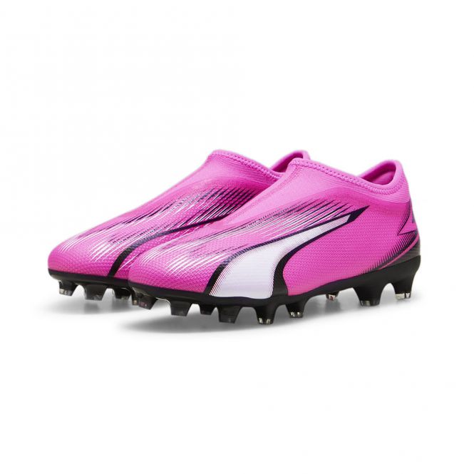 Puma ULTRA MATCH LL FG/AG JR Fussballschuh - poison pink