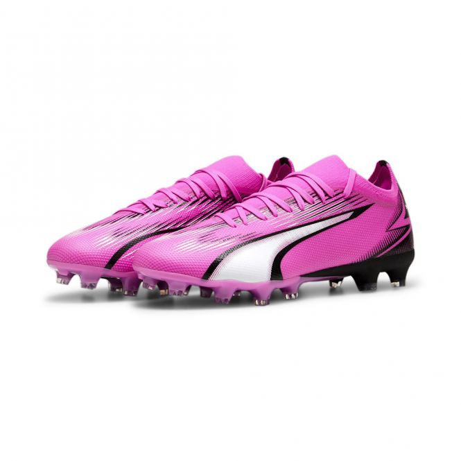 Puma ULTRA MATCH FG/AG Fussballschuh - poison pink