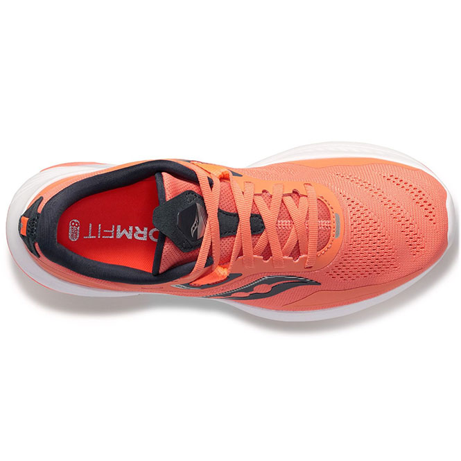 saucony Guide 15 Damen Laufschuh - neon orange