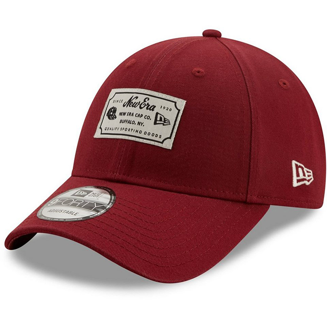 New Era Heritage 9forty strapback Cap - rot