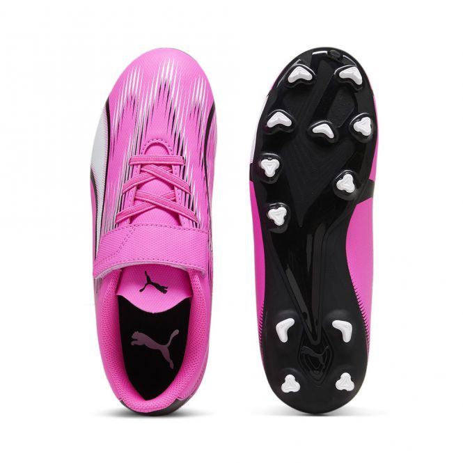 Puma ULTRA PLAY FG/AG V JR Fussballschuh - poison pink