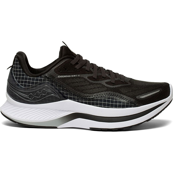 saucony Endorphin Shift 2 Damen Laufschuh - schwarz, weiß