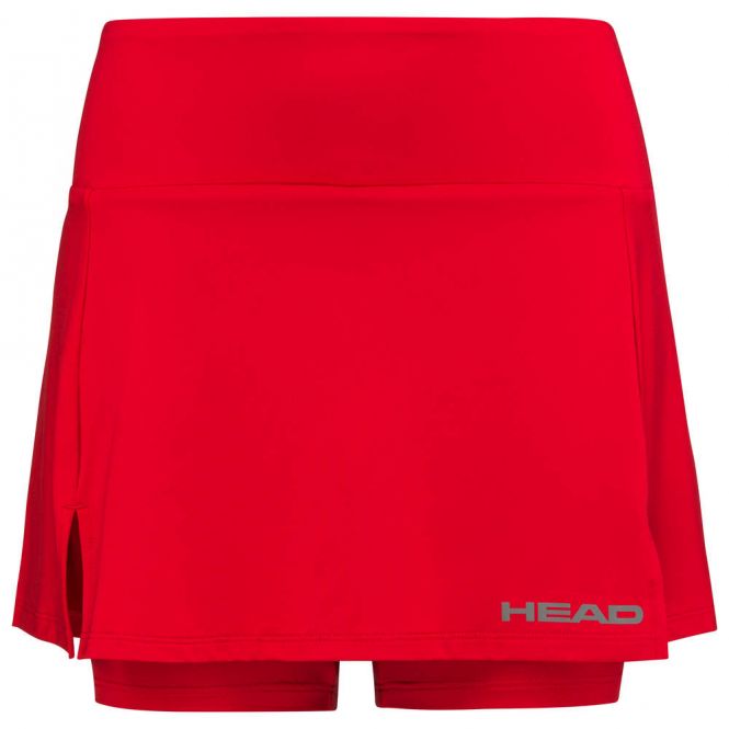 Head Club Basic Skort Tennisrock Damen - rot