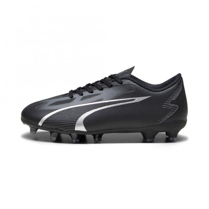 Puma ULTRA PLAY FG/AG JR Fussballschuh - black silver