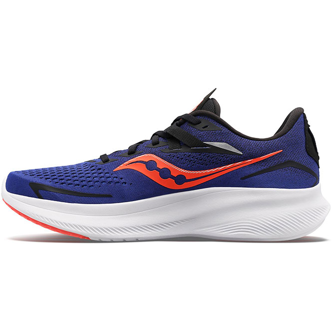 saucony Ride 15 Herren Neutral Laufschuh - blau/orange