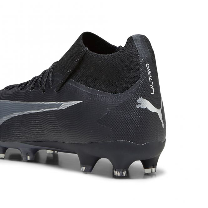 Puma ULTRA PRO FG/AG Fussballschuh - black silver