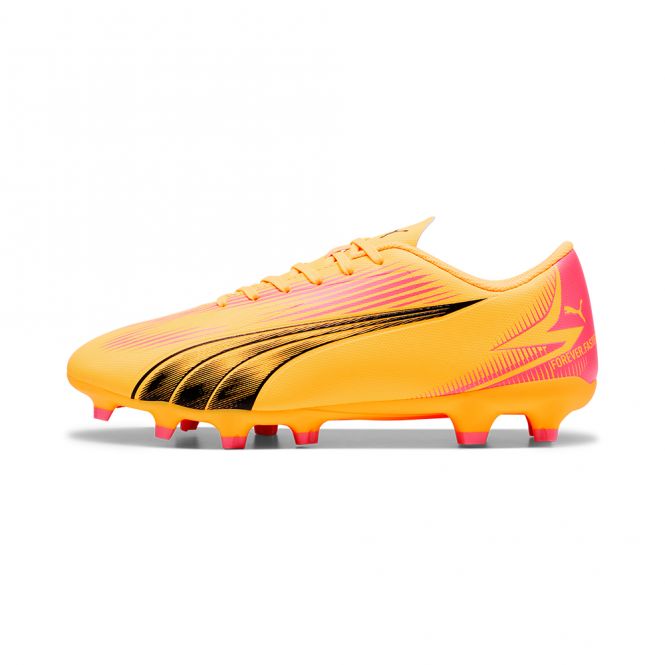 Puma ULTRA PLAY FG/AG Fussballschuh - Sun Stream/Black Sunset Glow