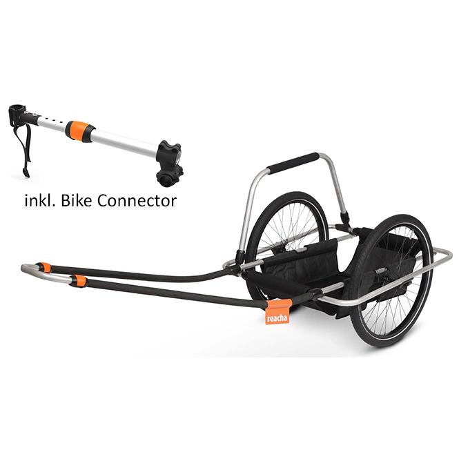 reacha sport – (Fahrrad-)Anhänger 24" inkl. bikeconnector