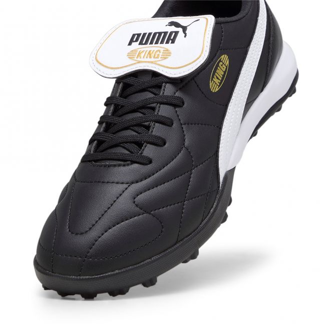 Puma KING TOP TT Kunstrasenschuh - schwarz weiss