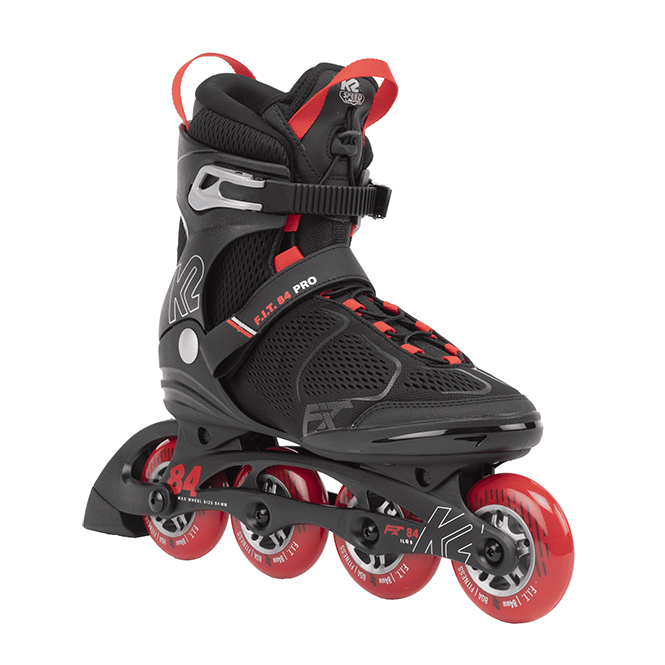 K2 F.I.T. 84 PRO Inline Skate Black/Red