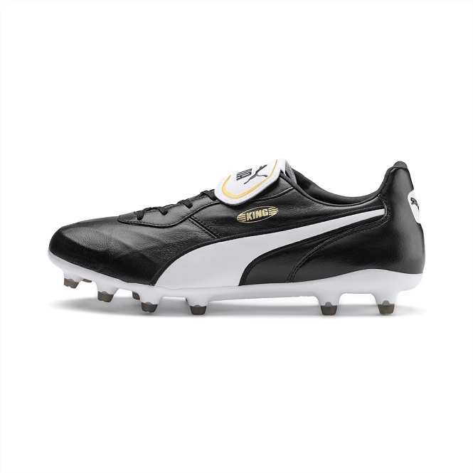 Puma King TOP FG Fussballschuh Schwarz