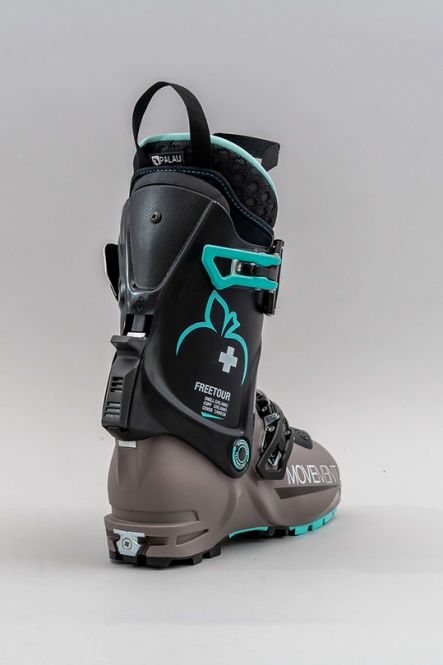 Movement Freetour Damen Tourenskischuh - grey black turquoise