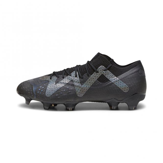 Puma FUTURE ULTIMATE Low FG/AG Fussballschuh - black silver