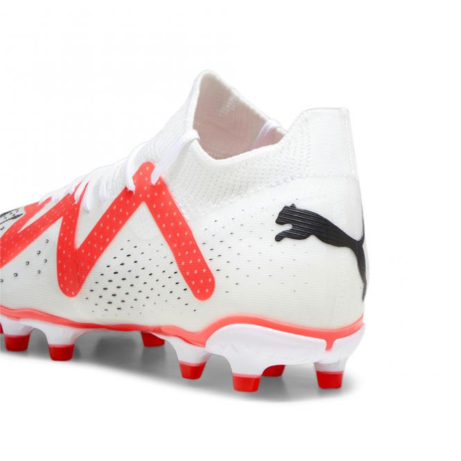 Puma FUTURE MATCH FG/AG WN's Damen Fussballschuh - white black fire red