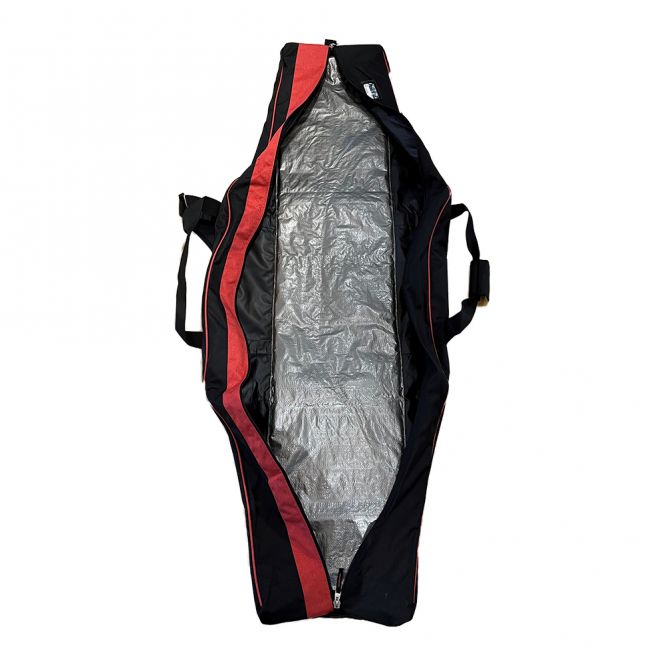 PAUL KURZ Pulse Snowboardbag 175 cm - black/indianred