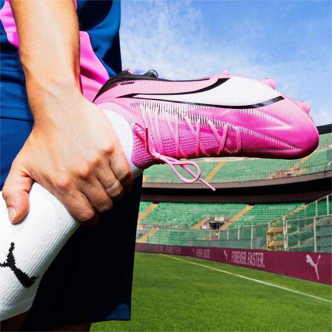 Puma ULTRA ULTIMATE FG/AG Fussballschuh - poison pink