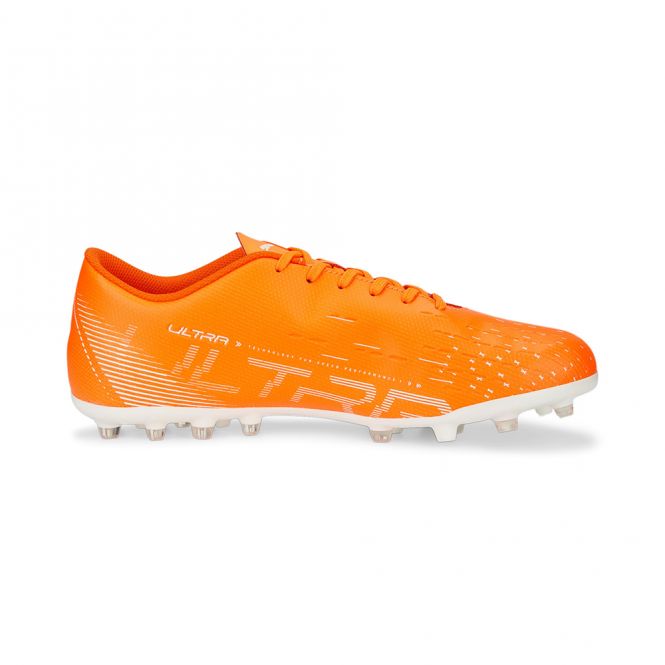 Puma ULTRA PLAY MG Rasen + Kunstrasenschuh - orange white blue glimmer