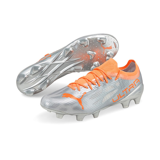 Puma ULTRA 1.4 FG/AG Fussballschuh - diamond silver neon citrus