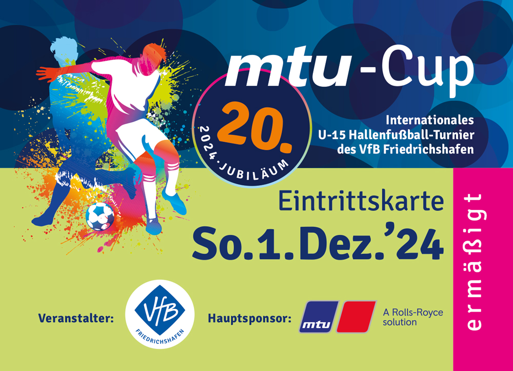 Tickets für den 20. MTU-CUP am 30.11 und 01.12.24