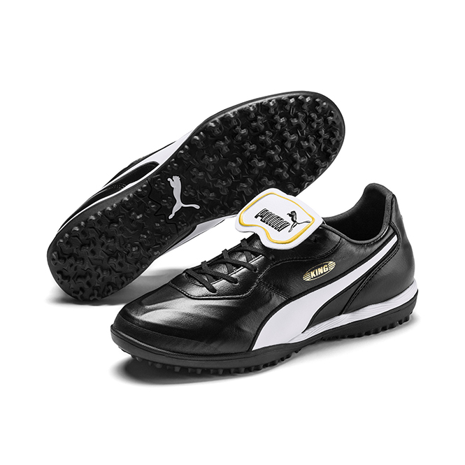 Puma King Top TT Kunstrasenschuh Schwarz