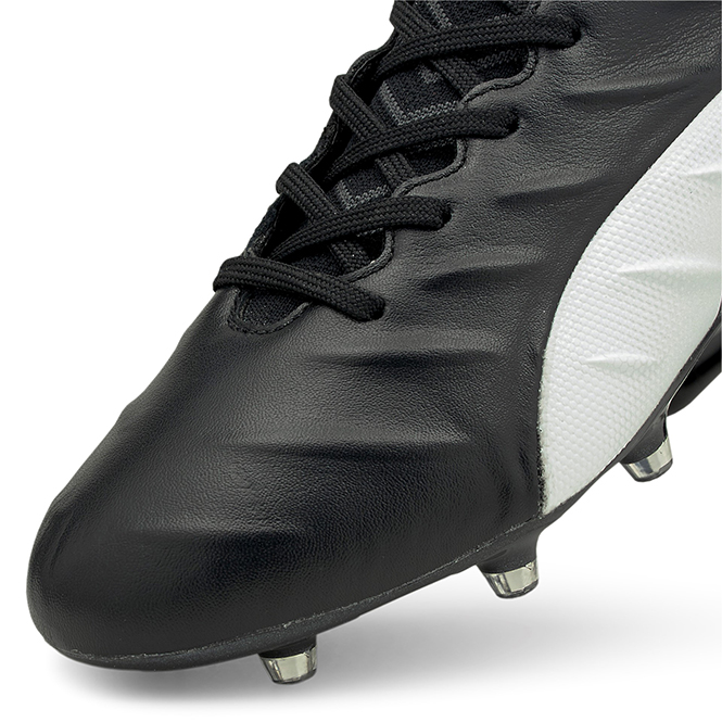 Puma King Platinum FG Fussballschuh - schwarz