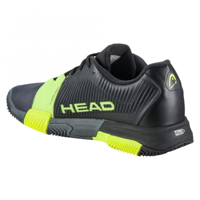 Head Revolt Pro 4.0 Clay Herren Tennisschuh - schwarz gelb