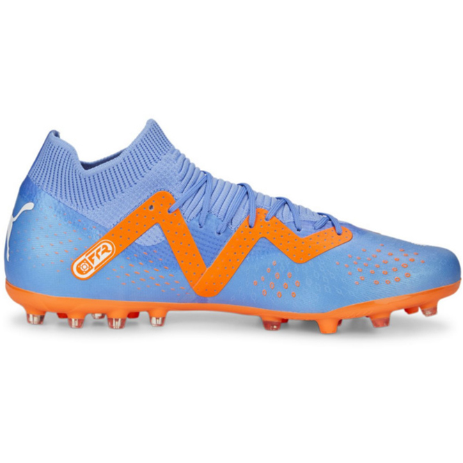 Puma FUTURE MATCH MG Rasen + Kunstrasenschuh - orange blau