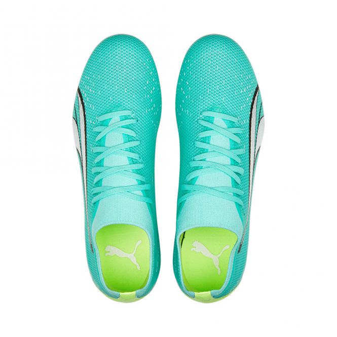 Puma ULTRA MATCH FG/AG Wn's Damen Fussballschuh - Electric Peppermint/White-Fast Yellow