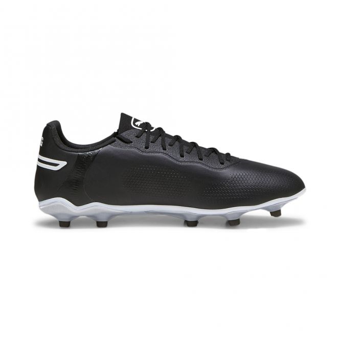 Puma KING PRO FG Fussballschuh - schwarz weiss